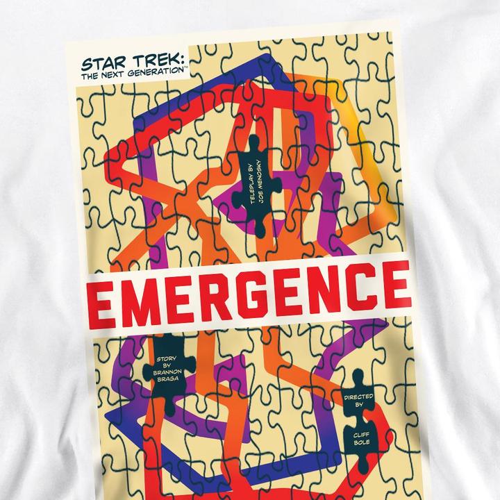 Actual product image Unisex Adult The Next Generation Season 7 Episode 23 Sweatshirt (XL)