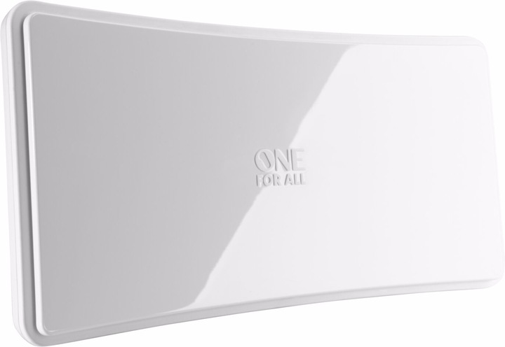 Produktbild One for All DVB-T2 Curved Antenne 5G wht (Flachantenne, 42 dB, DVB-T / -T2)