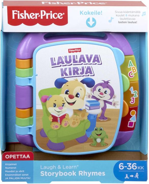 Produktbild Fisher-Price Laugh & Learn Storybook Rhymes (Finnisch, 0.50 - 3 Jahre)