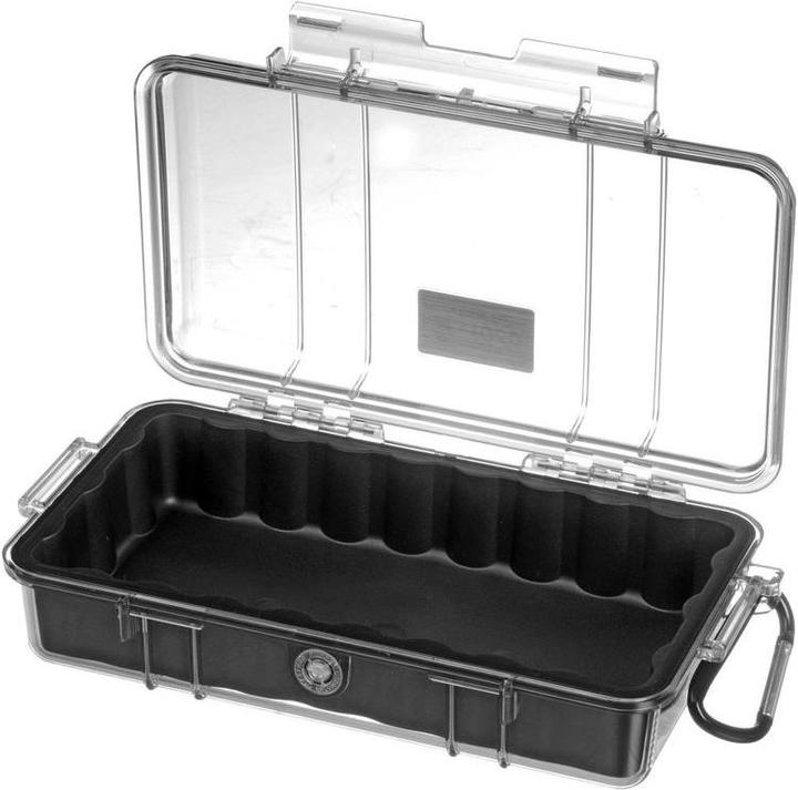 Produktbild Peli Micro Case 1060, schwarz transparent (Fotokoffer, Kamera Zubehörtasche, 1.29 l)