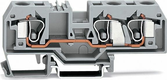 Produktbild Wago Vago 3. Leiter grau 10mm2 Stecker (284-681)