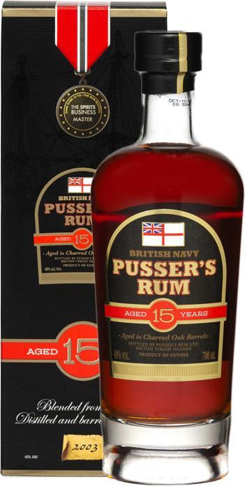 Produktbild Pusser's Rum British Navy Rum (1 x 70 cl)