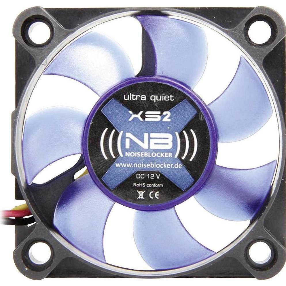 Thumbnail - Noiseblocker NB-BlacksilentFan XS-2 (50 mm, 1 x), PC Lüfter, Blau, Schwarz