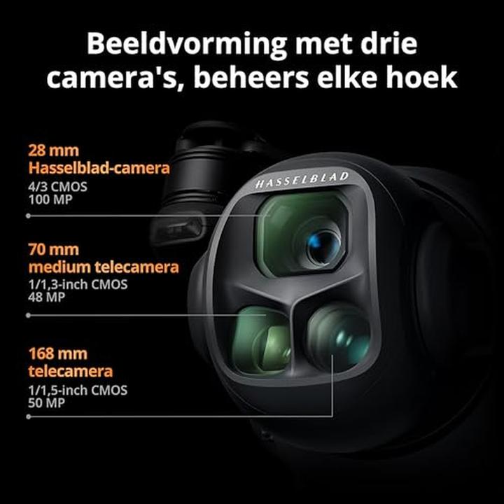 Image du produit DJI Mavic 4 Pro 512GB Creator Combo (DJI RC Pro 2) (51 min, 1063 g, 100 Mpx)