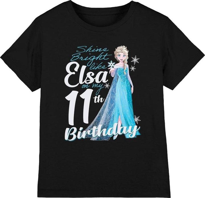Produktbild Disney Frozen Bright Like Elsa TShirt 11. Geburtstag (152, 158)