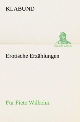 Produktbild Erotische Erzählungen (Deutsch, Klabund, 2012)