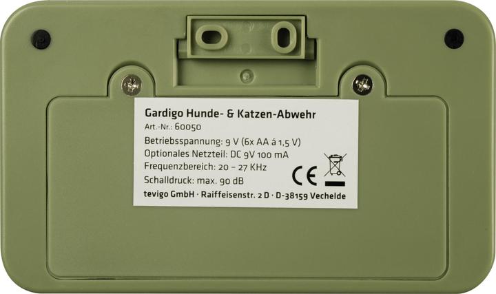Produktbild Gardigo Hunde und Katzenabwehr