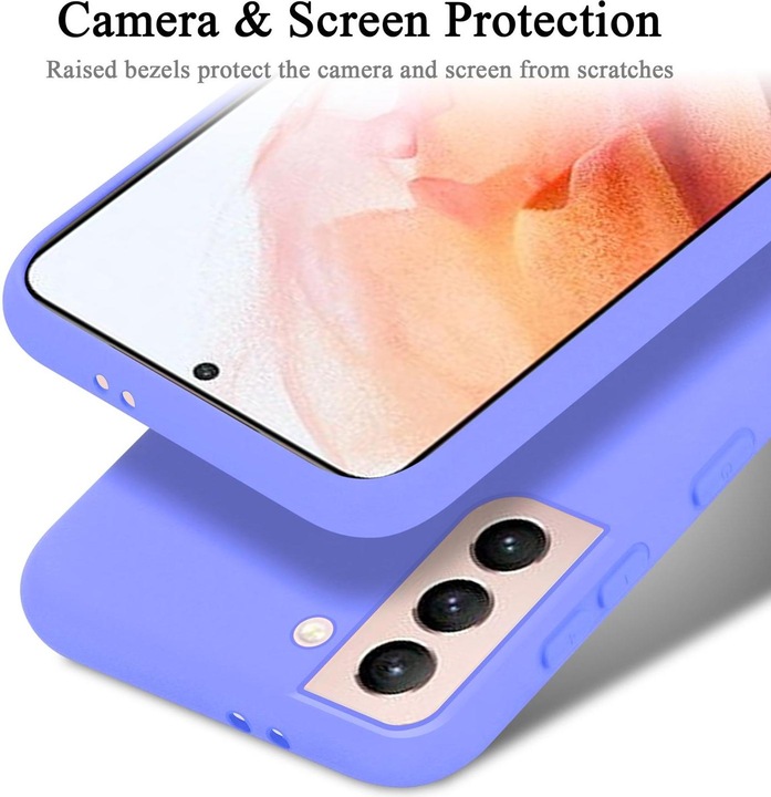 Produktbild Cadorabo TPU Liquid Silicone Case Cover (Samsung Galaxy S21 5G)