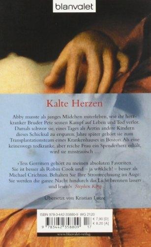 Actual product image Kalte Herzen (German, Tess Gerritsen, 2003)