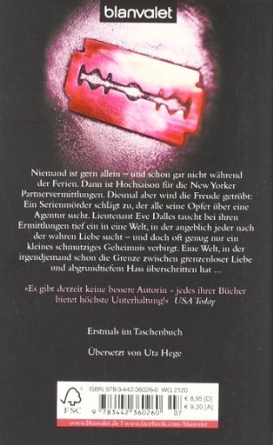 Produktbild Liebesnacht mit einem Mörder (Deutsch, J.D. Robb, 2004)