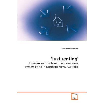 'Just renting', Fachbücher von Louise Holdsworth