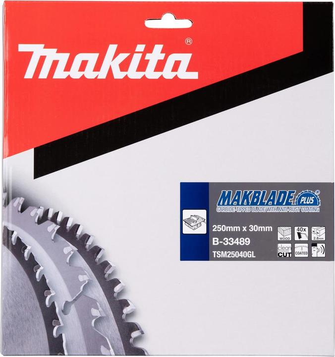 Produktbild Makita MAKBLADE+ Sägeb. 250x30x40Z