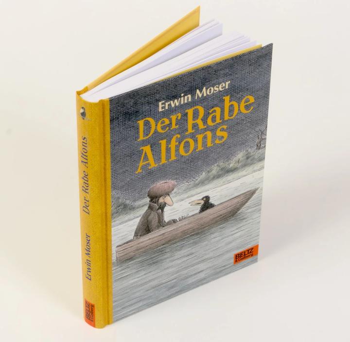 Actual product image Der Rabe Alfons (German, Erwin Moser, 2023)
