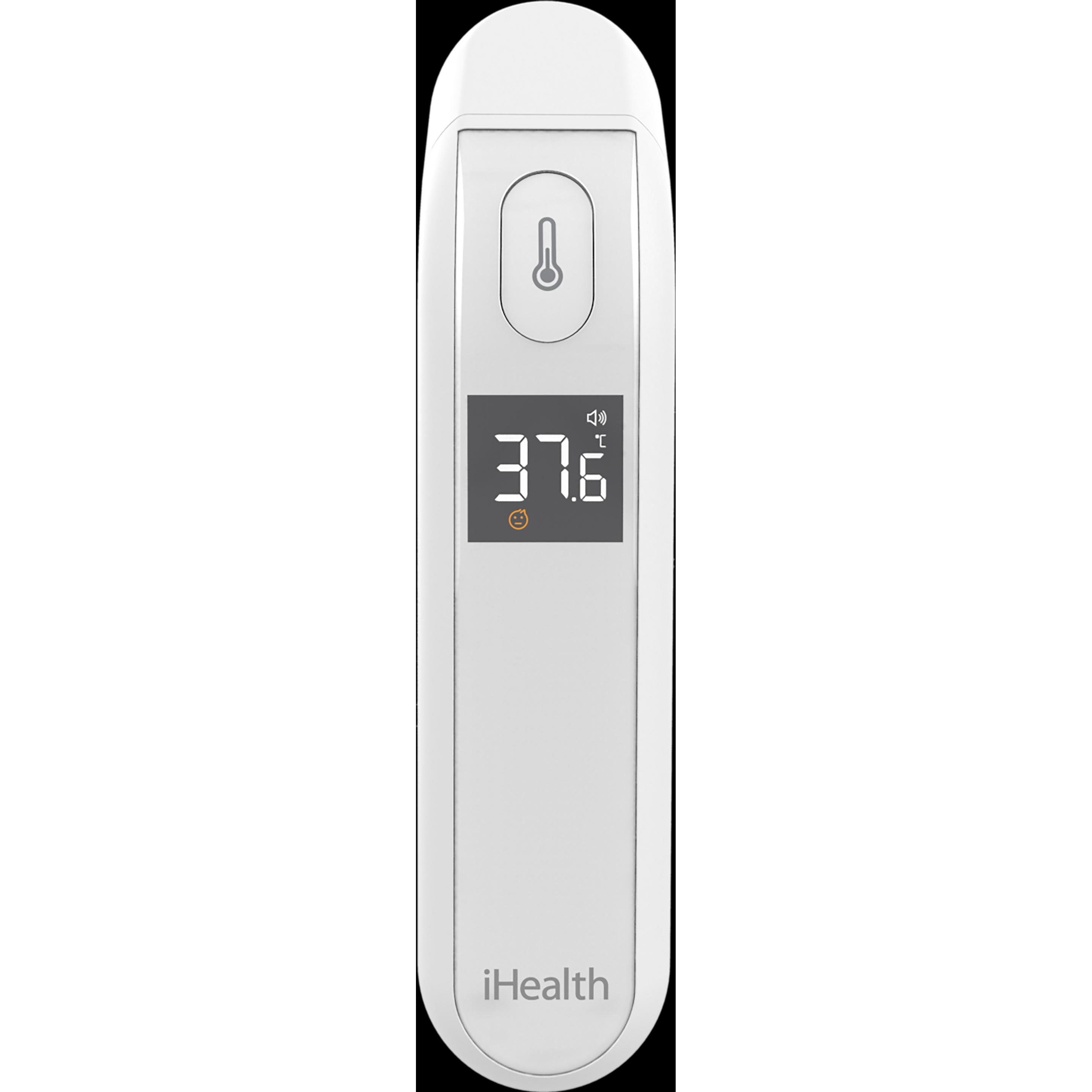 iHealth, Fieberthermometer, Kontaktloses Infrarot-Fieberthermometer PT2L 1 Sekunde (Stirn, Berührungslos)