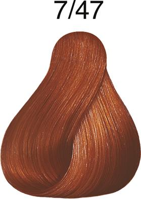 Image du produit Wella Koleston Vibrant Reds (7/47 Blond moyen blond Rouge-brun)