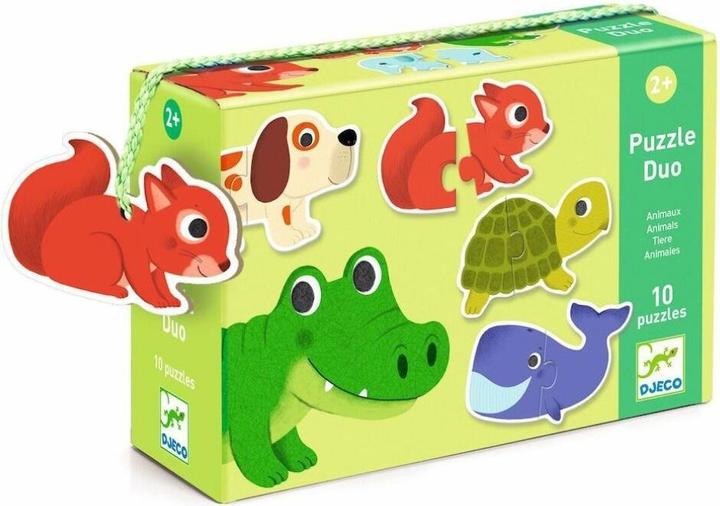 Djeco Puzzle Duo Animals (20 pieces)