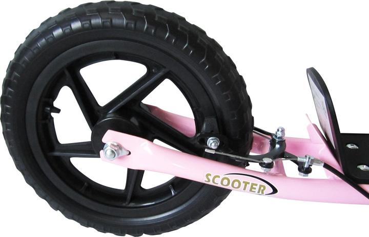 Actual product image Homcom Children's scooter anti-slip tread, metal bike stand for parking