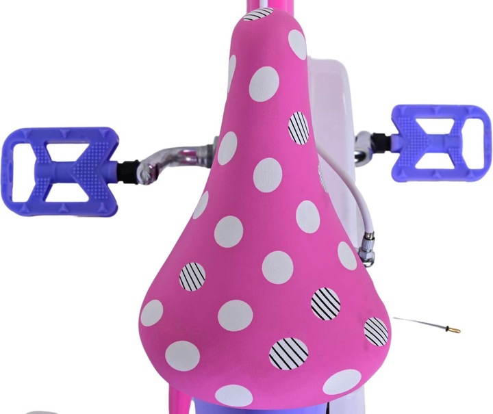 Immagine prodotto Disney Bicicletta per bambini Minnie Cutest Ever 14 pollici rosa - sicurezza e comfort con sponde (14")
