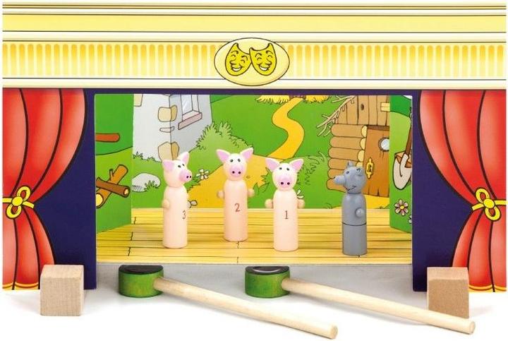 Actual product image Topbright Toys Magnetic Theater kids theater, kids, theater, kids show (English, French)