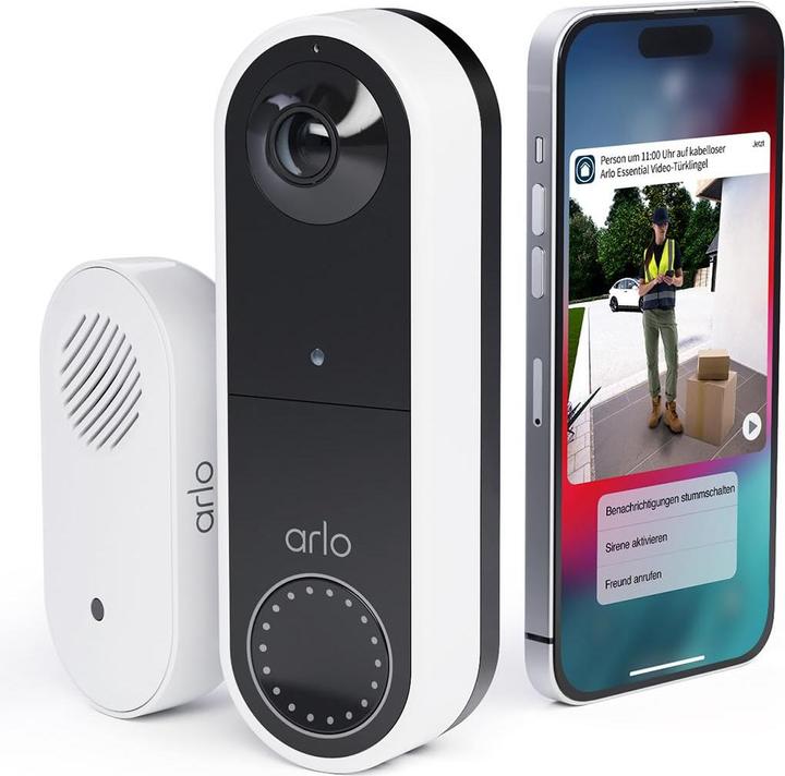 Actual product image Arlo Essential video doorbell & Chime 2 door chime (Wi-Fi)