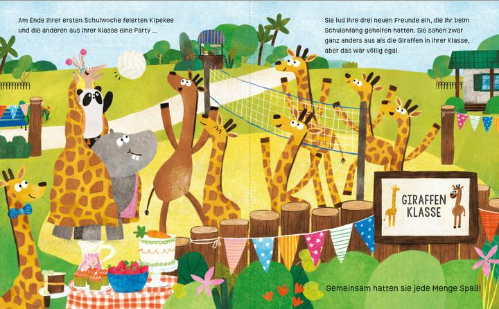 Produktbild Die Giraffe ohne Flecken (Deutsch, Alison Hawkins, Peter Millet, 2025)