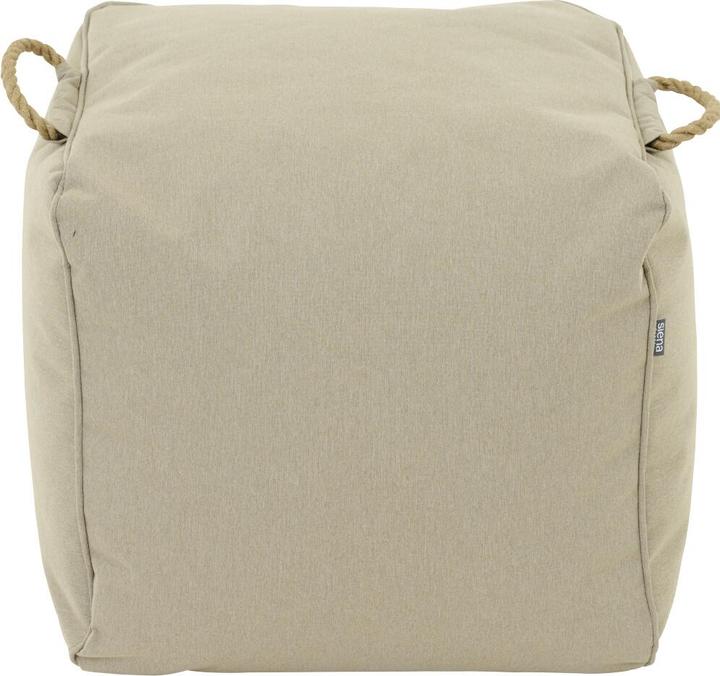 Actual product image Siena Garden Integral stool walnut Seat-footstool walnut