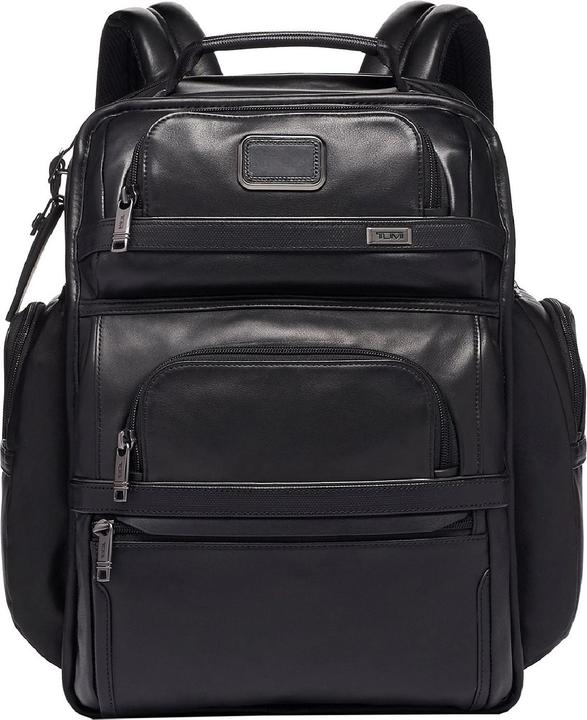Actual product image Tumi Alpha 3 Leather Brief Pack