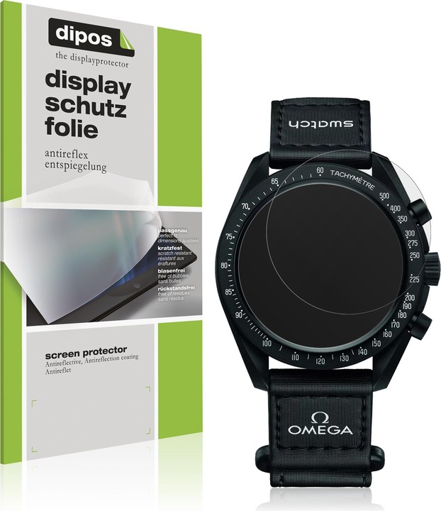 Actual product image Dipos Screen Protector Anti-Glare for Omega x Swatch Speedmaster Moonswatch