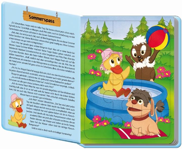 Produktbild Puzzlebuch Pittiplatsch (12 Teile)