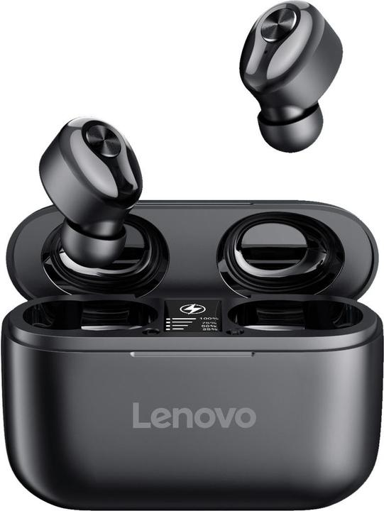 Actual product image Lenovo HT18 TWS Headphones (Black) (4 h, Wireless)