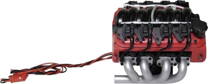 Actual product image Thicon Models 1:14/1:10 V8 engine dummy for 540cc engine