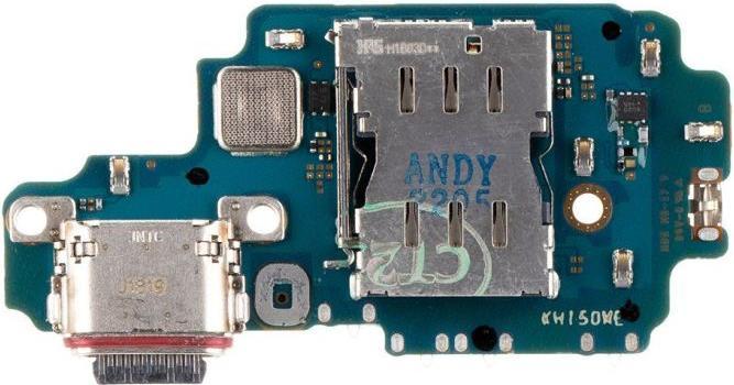 Samsung S908B Galaxy S22 Ultra-bord met oplaadconnector (Galaxy S22 Ultra)