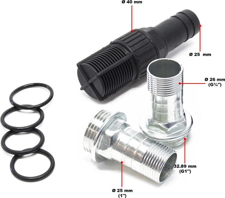 Produktbild Wiltec Heizöl- und Dieselpumpe 230V/550W/80l/min selbstansaugend Dieselöl Pumpe