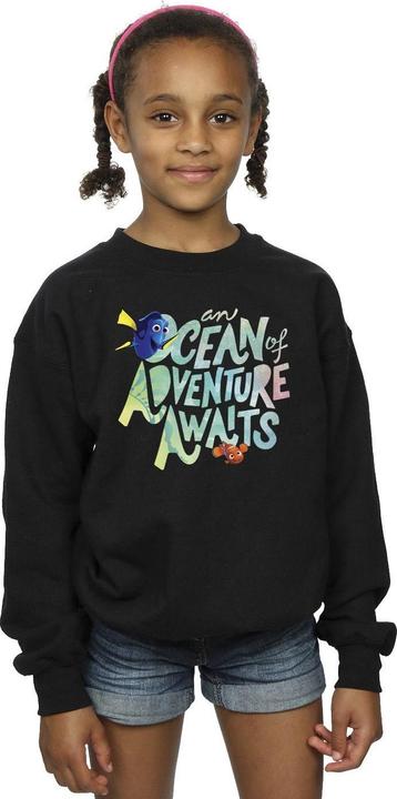 Actual product image Disney Girls Ocean Adventure Sweatshirt (104)