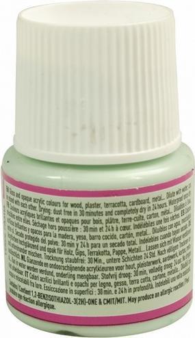 Actual product image Pebeo Deco Glossy acrylic paint (Pastel green, 45 ml)