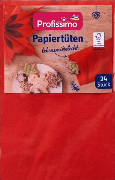 Produktbild dm Profissimo Papiertüten (24 x)