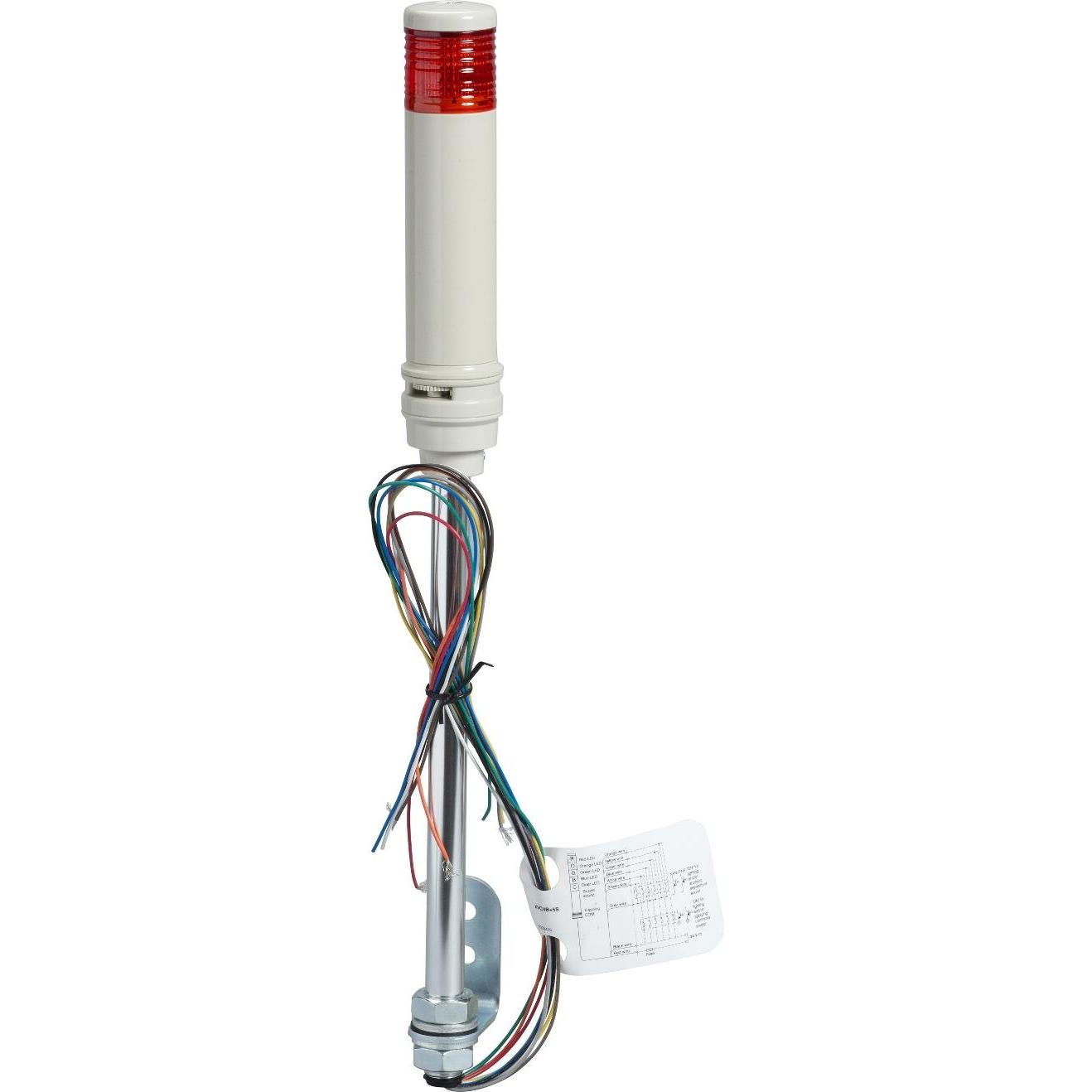 Schneider Electric, Personenschutz, Signalsäule LED Rot XVC 4B15S