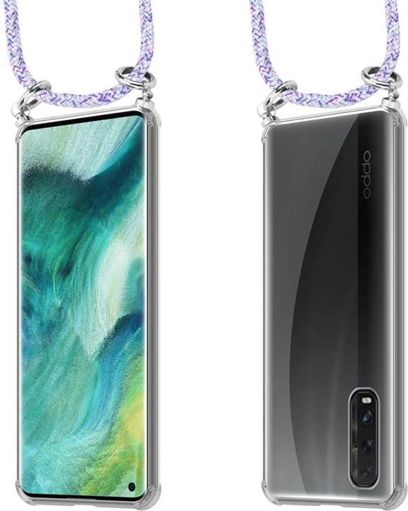 Produktbild Cadorabo TPU Handy Kette SILBER Cover