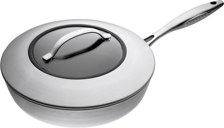 Image du produit Scanpan 26 cm/2,25 L Sauteuse avec couvercle - CTX (26 cm, Cocotte + faitout, Aluminium, Acier)