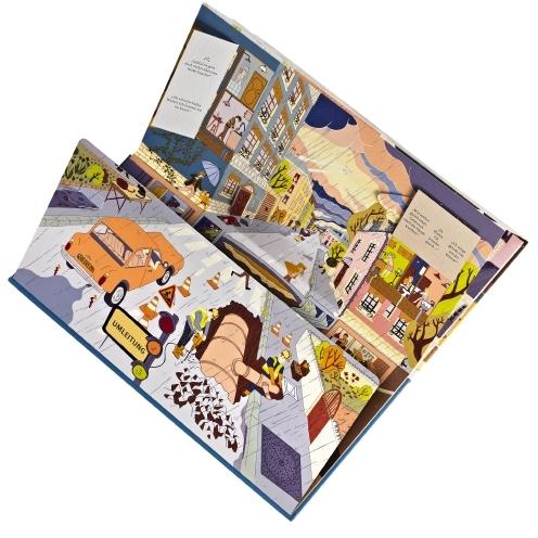 Thumbnail - Drüber & drunter - Die Stadt, Kinderbücher von Anne-Sophie Baumann