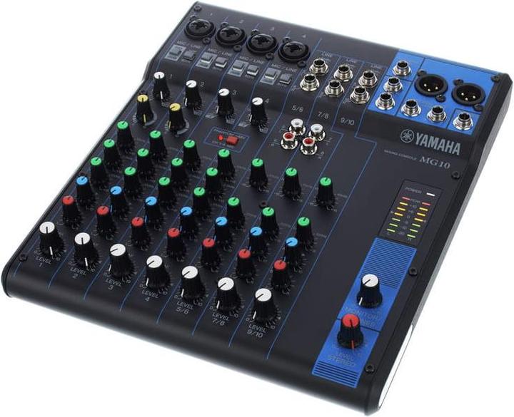 Image du produit Yamaha MG10 (Studio et mixeur live, Clubmixer)