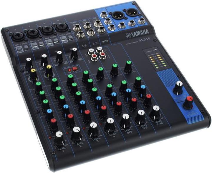 Image du produit Yamaha MG10 (Studio et mixeur live, Clubmixer)