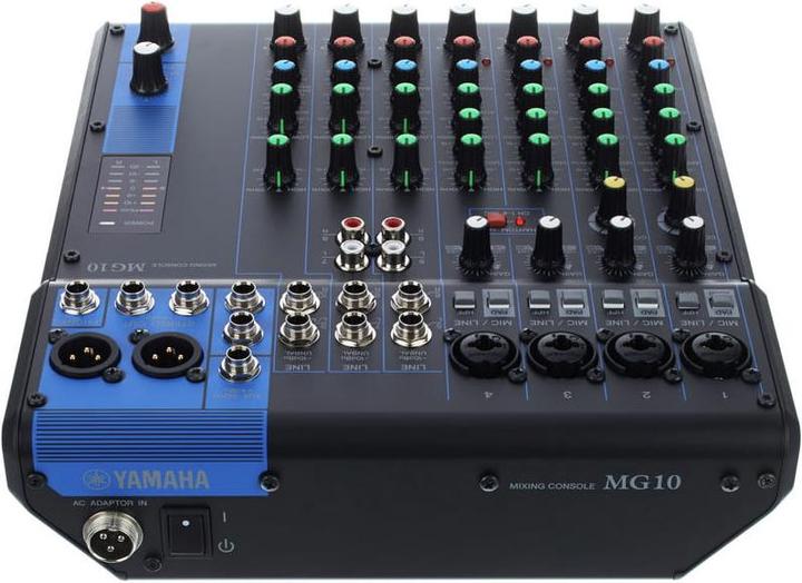 Image du produit Yamaha MG10 (Studio et mixeur live, Clubmixer)