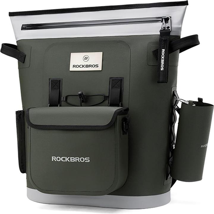 Rockbros Thermal Backpack with Insulation 18l Ergonomic - Green (18 l)