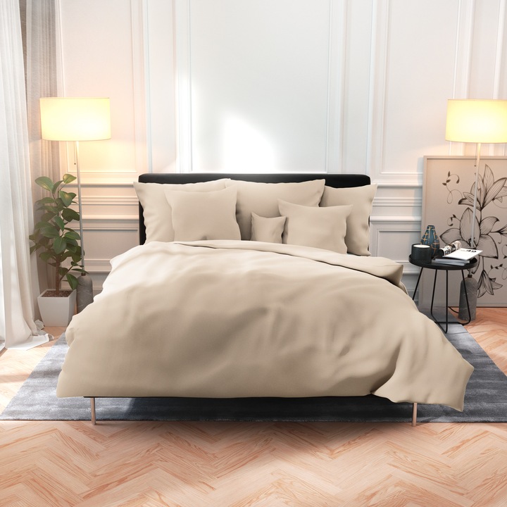 Image du produit Lotus Bettwaren Satin uni (Taie d'oreiller, 65 x 100 cm)