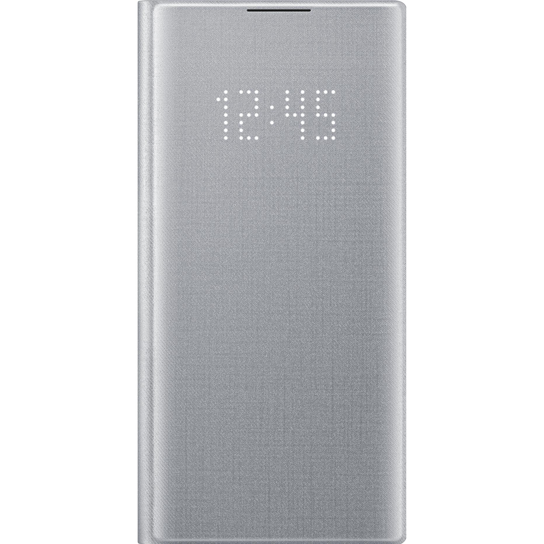 Samsung LED View Cover (Samsung Galaxy Note 10), Smartphone Hülle, Silber