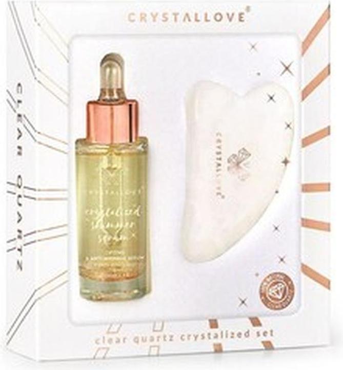 Actual product image Crystallove Crystalized Clear Quartz Set (30 ml)