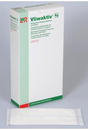 Produktbild Vliwaktiv Ag Aktivkohle Verband steril