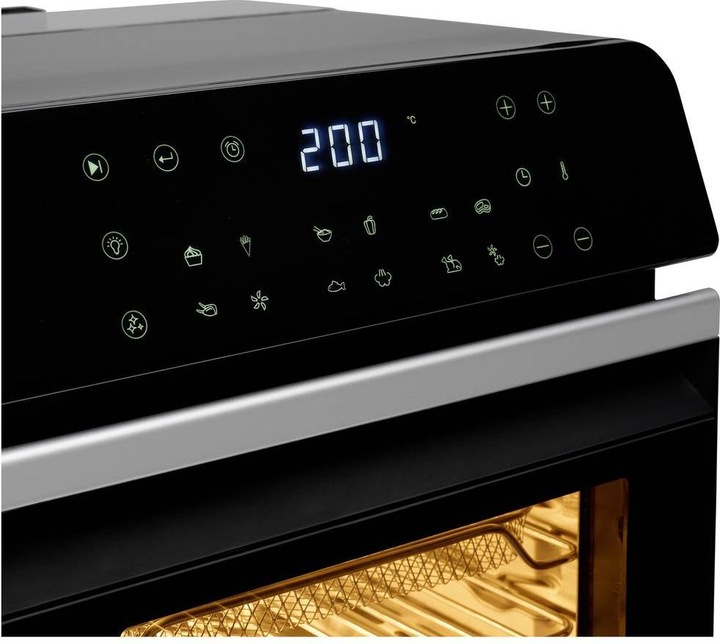 Immagine prodotto Princess 01.182085.01.001 Friggitrice ad aria calda 1550W Preselezione temperatura, funzione timer, radio ad