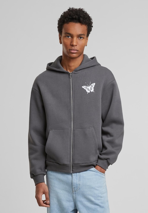 Produktbild Urban Classics Upscale Let‘s Get Lost Fluffy Zip Hoody - 178995 (XXL)